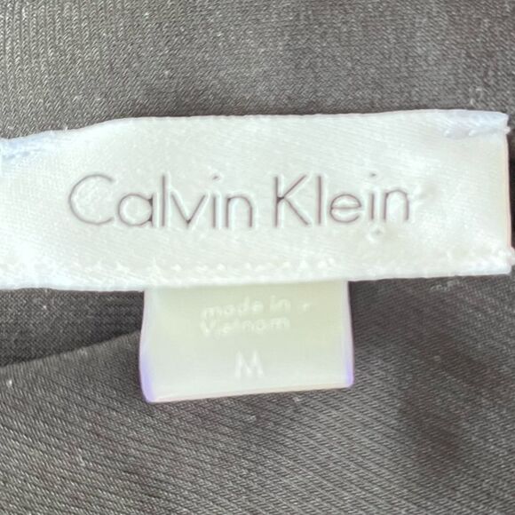 Calvin Klein Women's Long Sleeve Open front Cardigan Shrug, black, size M - Picture 8 of 8